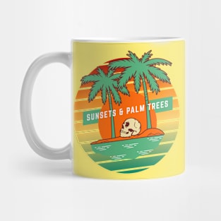SUNSETS & PALM TREES Mug